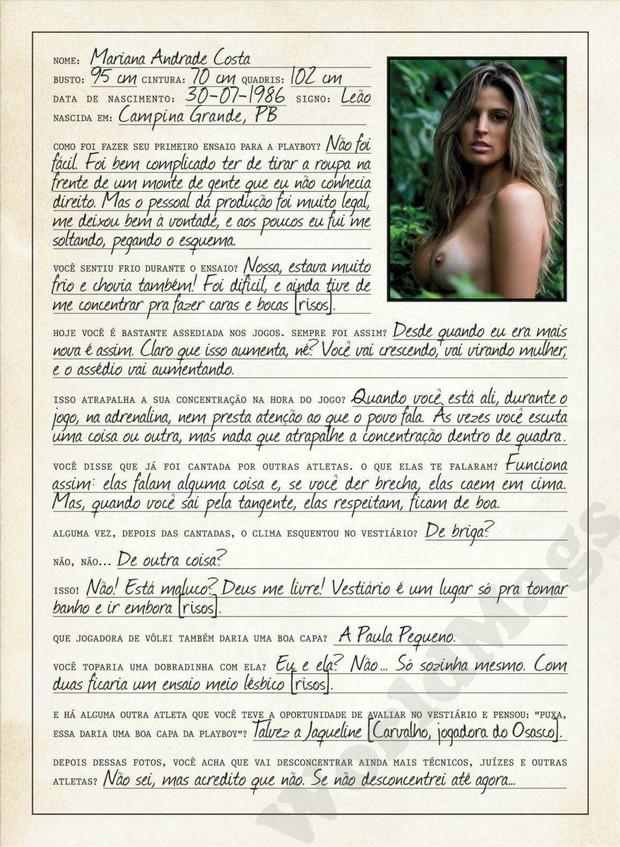 Playboy de Julho Mari Paraiba 17