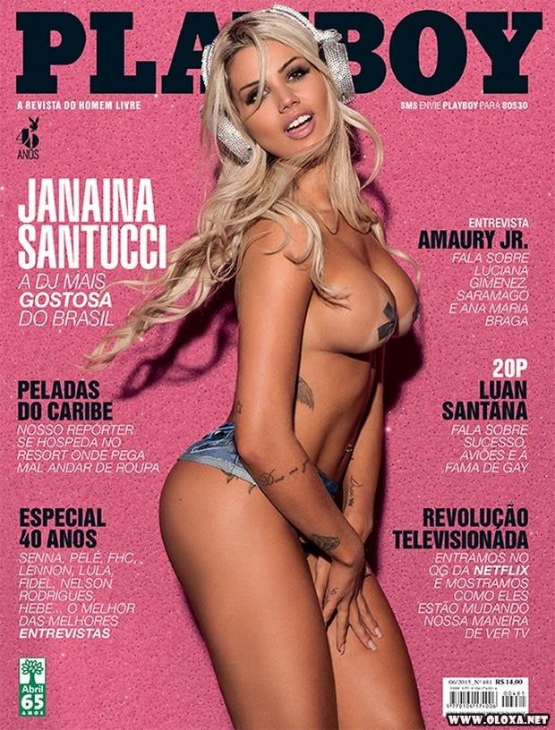 Janaina Santucci pelada e provocante na Playboy de junho Janaina Santucci pelada e provocante na Playboy de junho
