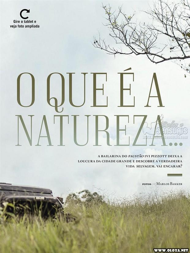 Playboy de Maio Ivi Pizzott Bailarina do Faustao 6