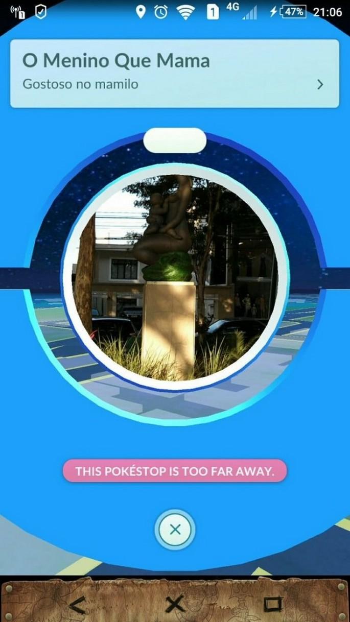 Pokéstops com nomes e lugares bizarros no Brasil (1)
