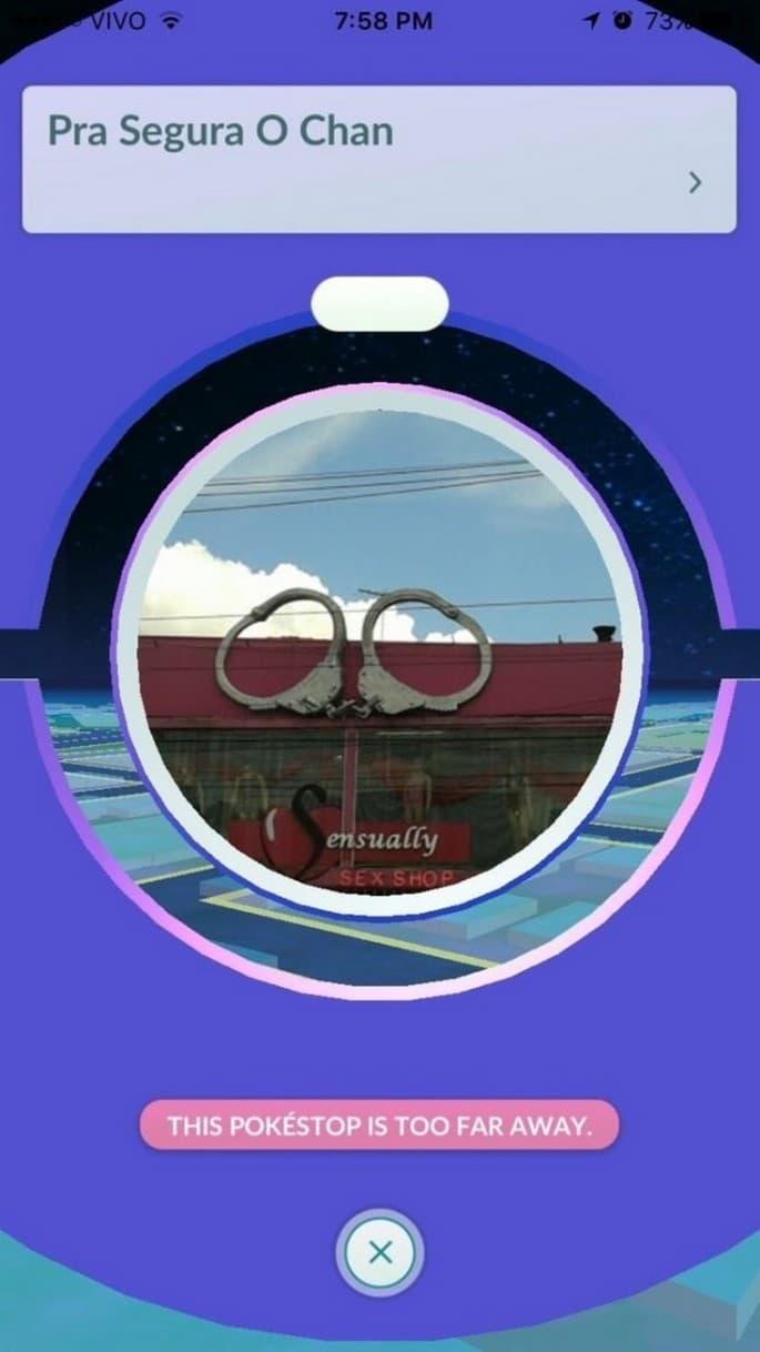Pokéstops com nomes e lugares bizarros no Brasil (9)