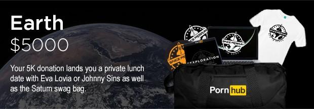 Pornhub lanca campanha para gravar filme no espaco 10