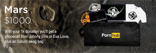 Pornhub lanca campanha para gravar filme no espaco 9