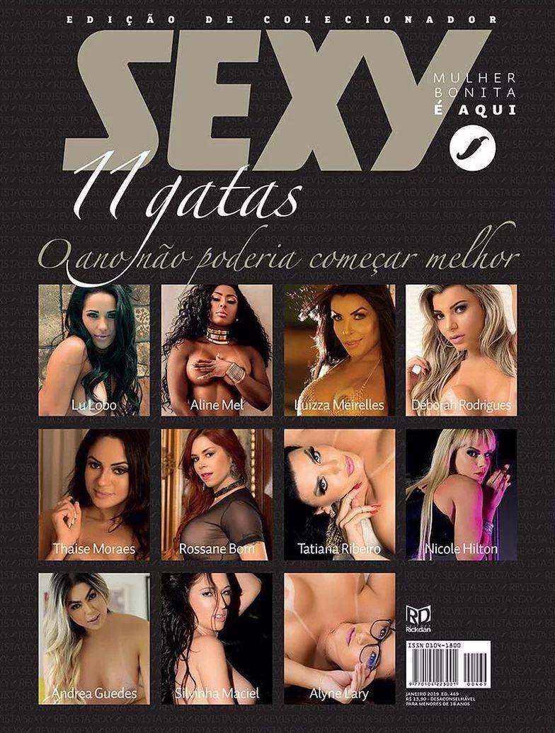 Revista Sexy especial 11 gatas nuas