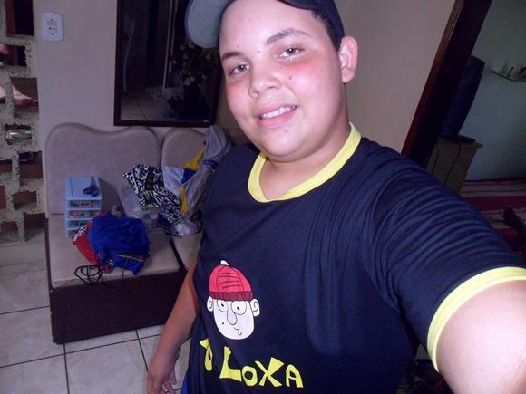 Luis Eduardo: ganhador da camiseta O Loxa