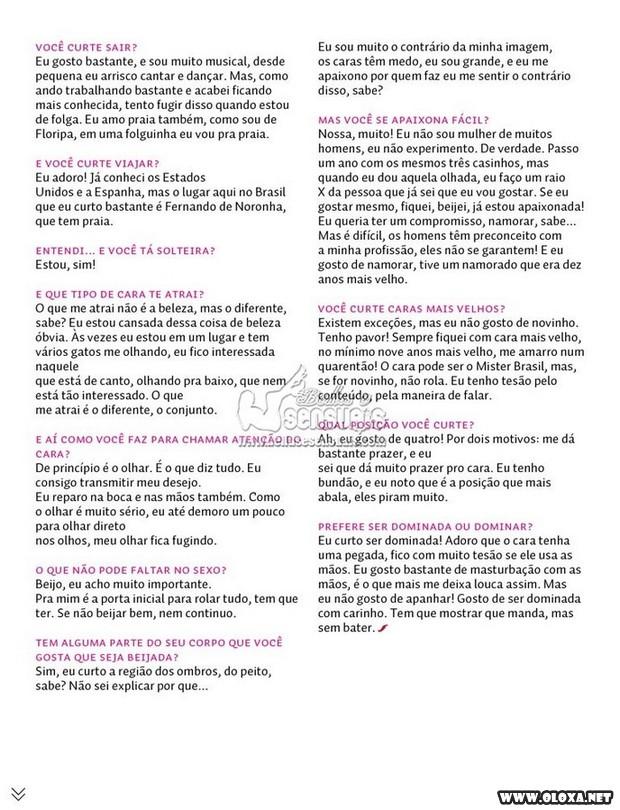 Sexy de Marco Aricia Silva a nova Panicat 30