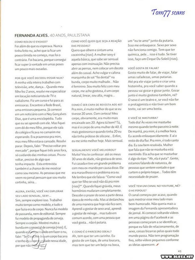 Sexy de Outubro Fernanda Alves 29