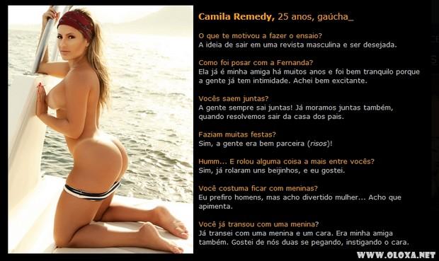 Sexy de Setembro Fernanda Brum e Camila Remedy Musas do Brasileirao 4