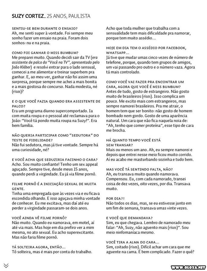 Suzy Cortez Miss Bumbum na Sexy de Dezembro ATUALIZADA 11