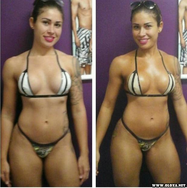 Uma gari antes e depois de se tornar modelo 2