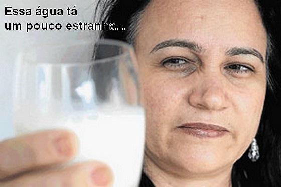 A gota d’água nunca foi tão literal.