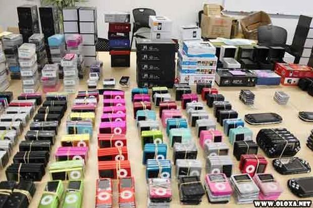 Parece um bazar do apocalipse, mas é só a Receita Federal montando sua “coleção”