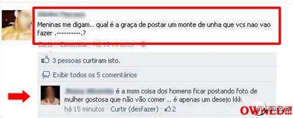 As piores pérolas do facebook