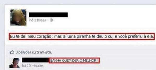 As piores pérolas do facebook