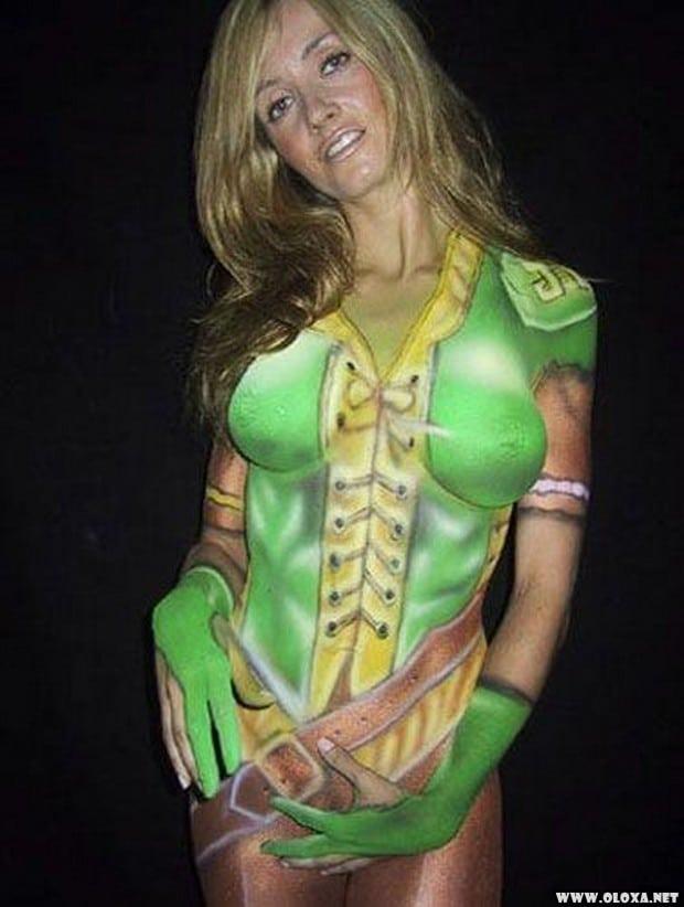 belas pinturas corporais em mulheres 28