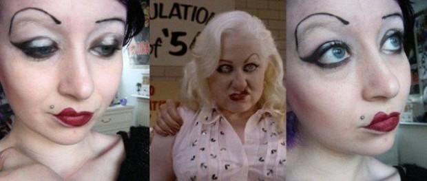 bizarre make up 22