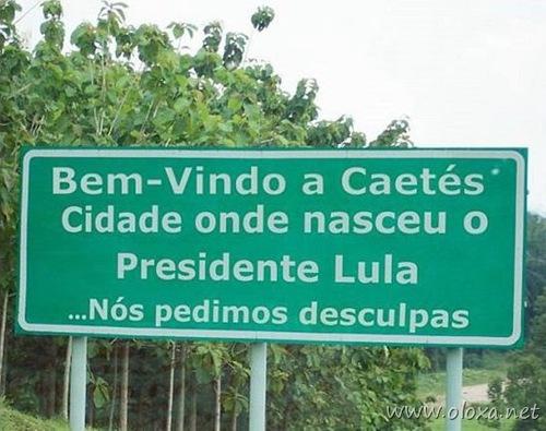 caetés lula bem vindo