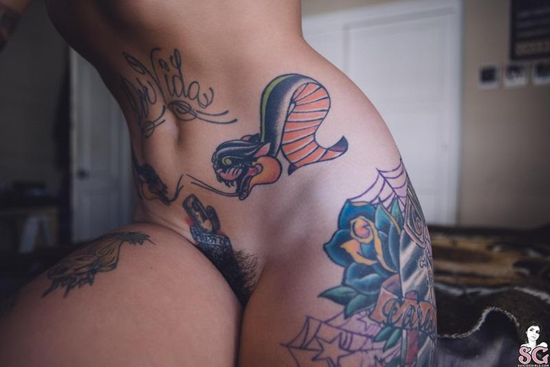 Catrina Suicide Girls morenaça tatuada rabuda e gostosa pelada 50 Morenaça tatuada rabuda e gostosa pelada