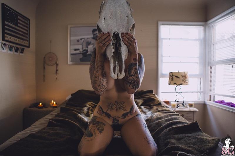 Catrina Suicide Girls morenaça tatuada rabuda e gostosa pelada 61 Morenaça tatuada rabuda e gostosa pelada