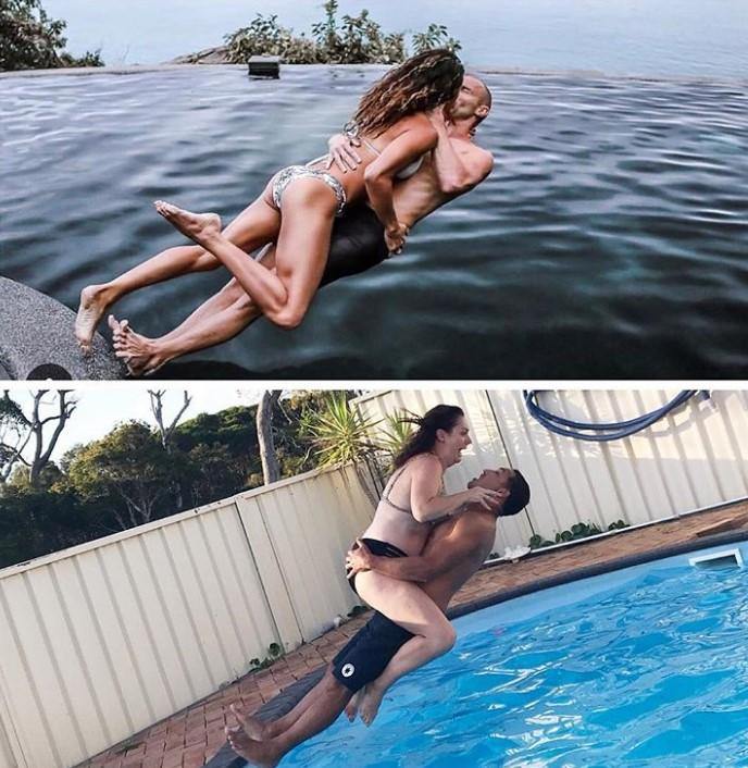 Veja algumas pessoas tentando tirar fotos famosas 19 curiosidades curiosas fotos engracadas 6