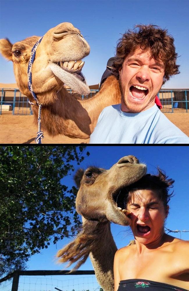 Veja algumas pessoas tentando tirar fotos famosas 21 curiosidades curiosas fotos engracadas 8
