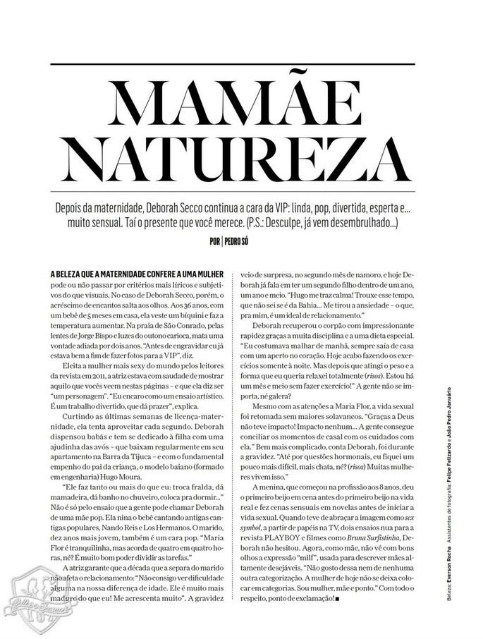 debora secco nua na vip (7)