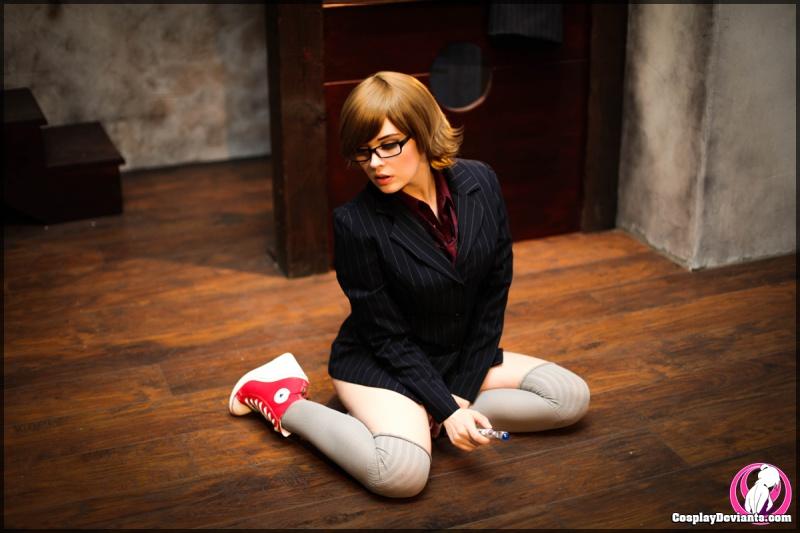 Cosplay nerg moreninha gostosa nua