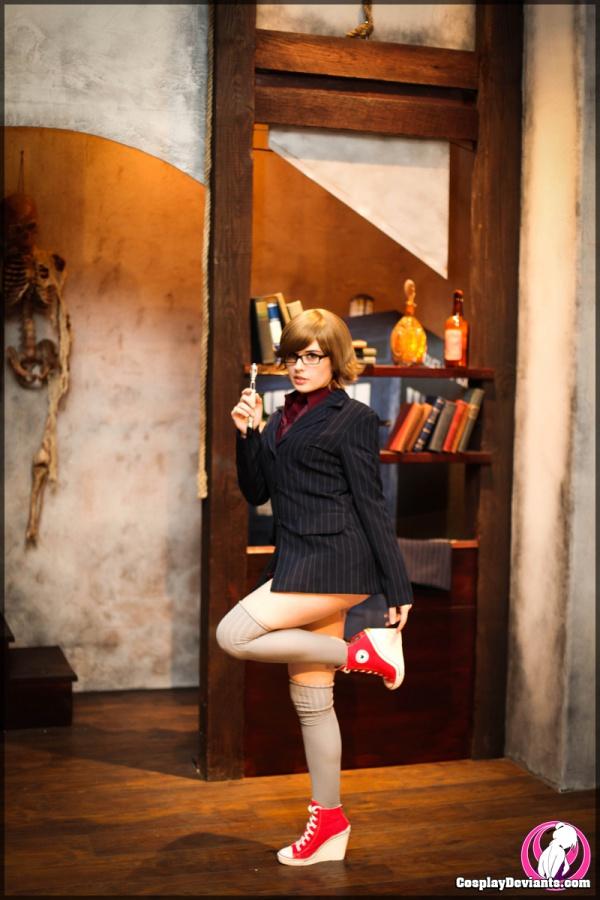 Cosplay nerg moreninha gostosa nua