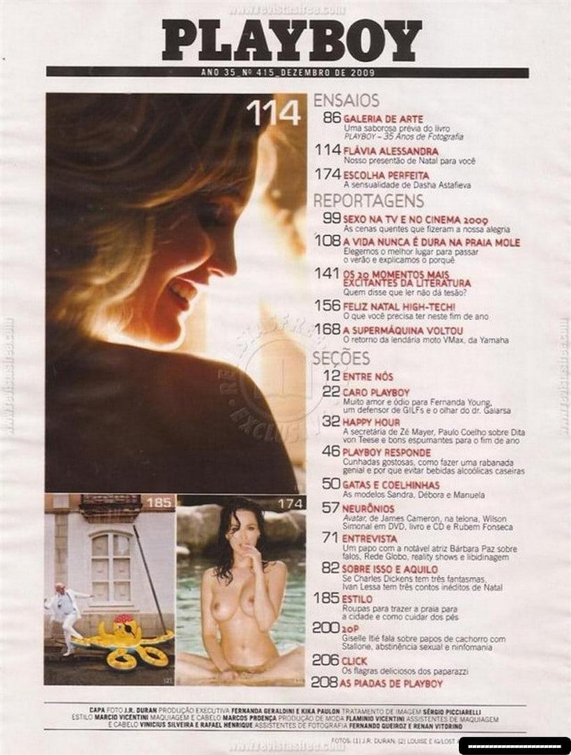 flavia alessandra nua na playboy 2009 16