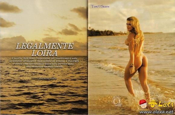 Playboy Babi Rossi do Pânico na TV