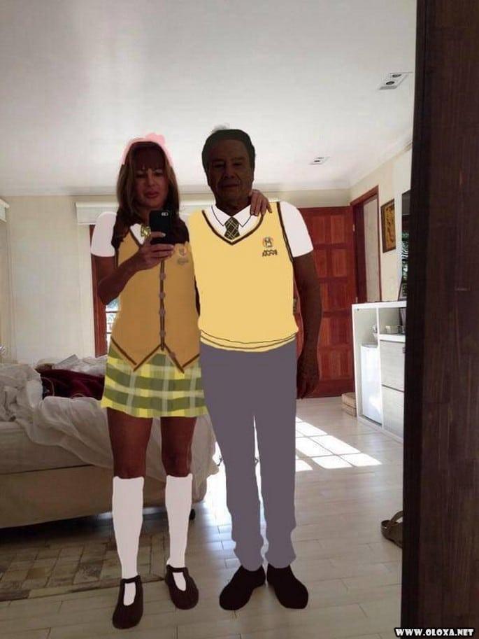 fotos de stenio garcia e sua esposa cai na net e a zoeira toma conta na internet 5