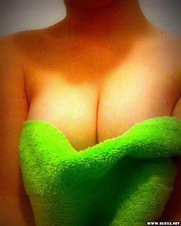 garotas saindo do banho 10