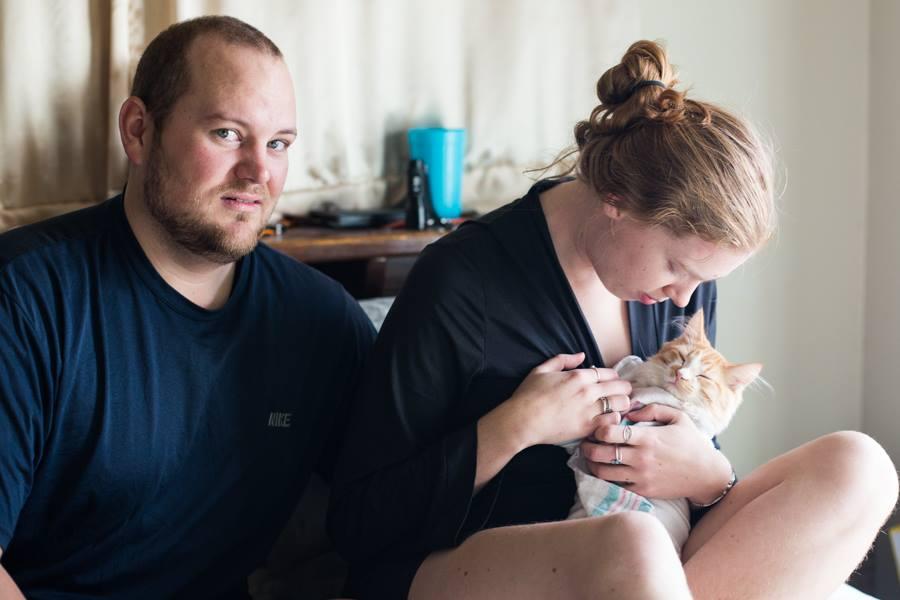 Casal faz ensaio de fotos do noticias doida gatinho 9