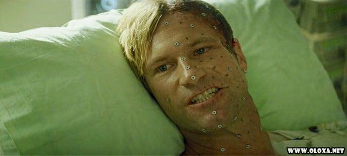 o Cavaleiro das trevas Antes e depois de efeitos especiais de cinema 2