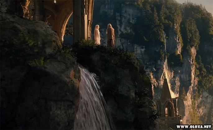 o hobbit Antes e depois de efeitos especiais de cinema 28