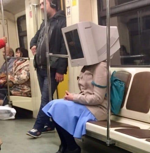 oloxa coisas estranhas no metro 5