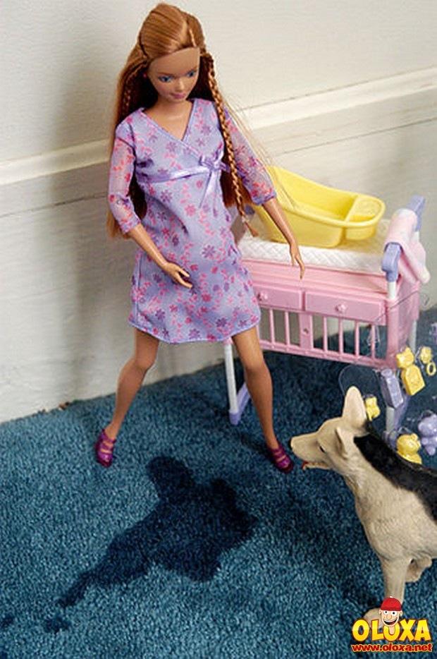 o parto da barbie (2)