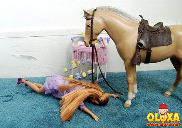 o parto da barbie (3)