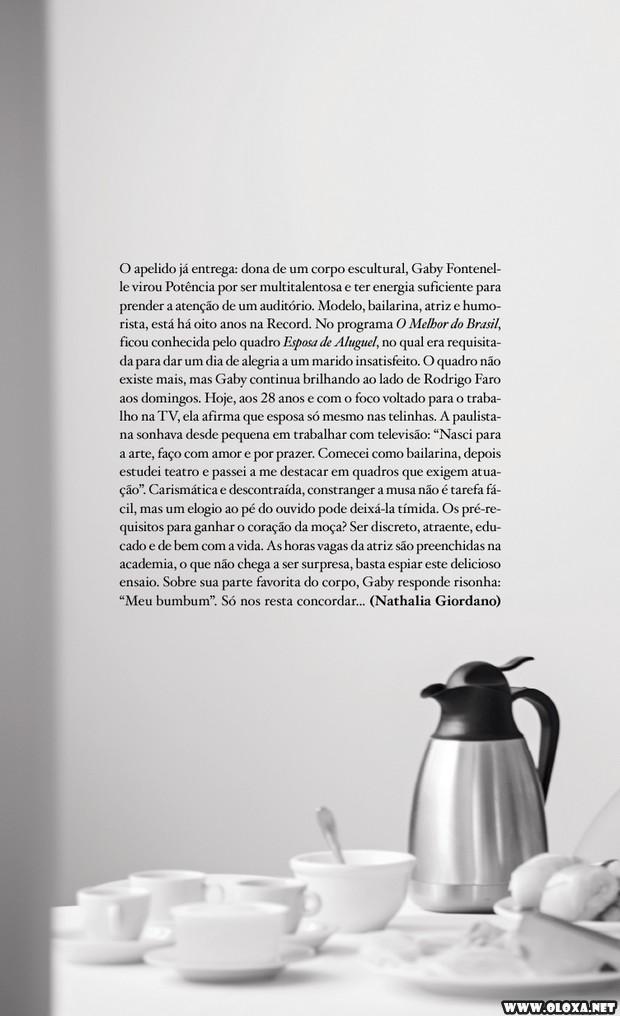 playboy de abril gaby fontenelle gaby potencia 13