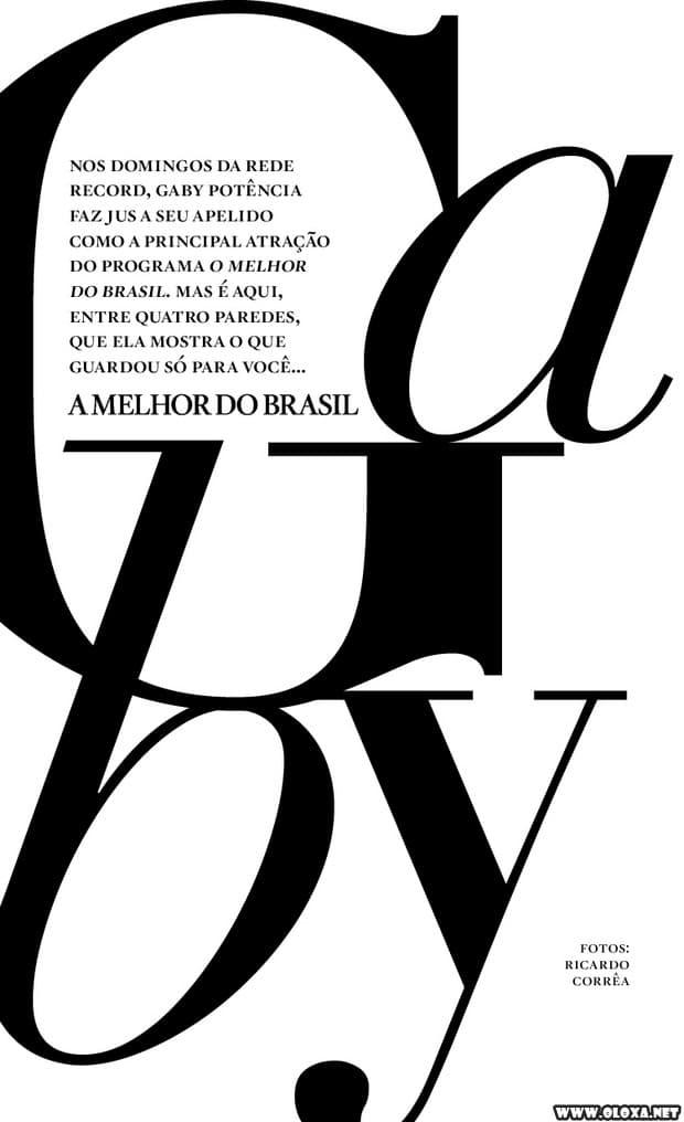 playboy de abril gaby fontenelle gaby potencia 2