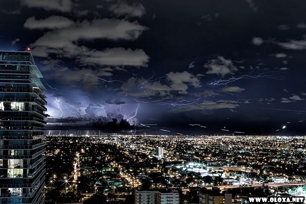 relampagos e raios em miami 11
