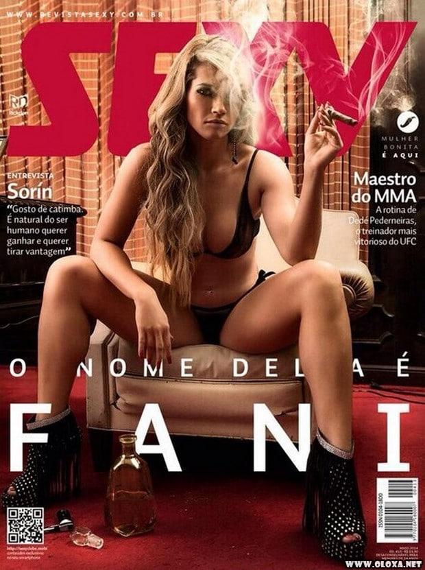 Fani Pacheco pelada e provocante na Sexy de maio de 2014