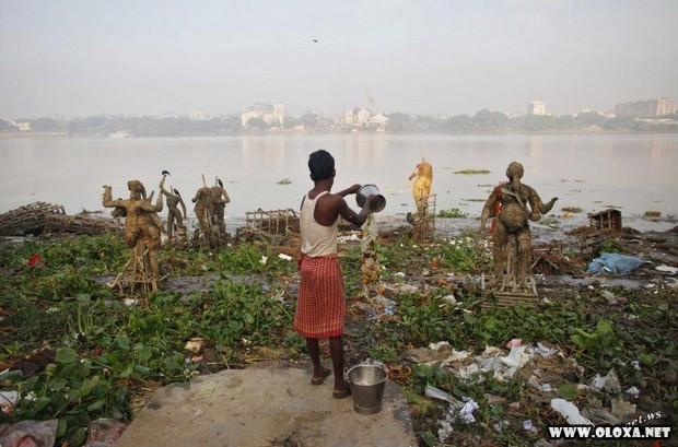 rios poluidos na india 11