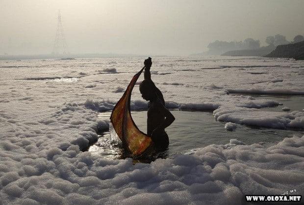 rios poluidos na india 2