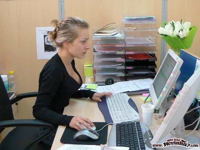 secretarias amadoras se exibindo 9