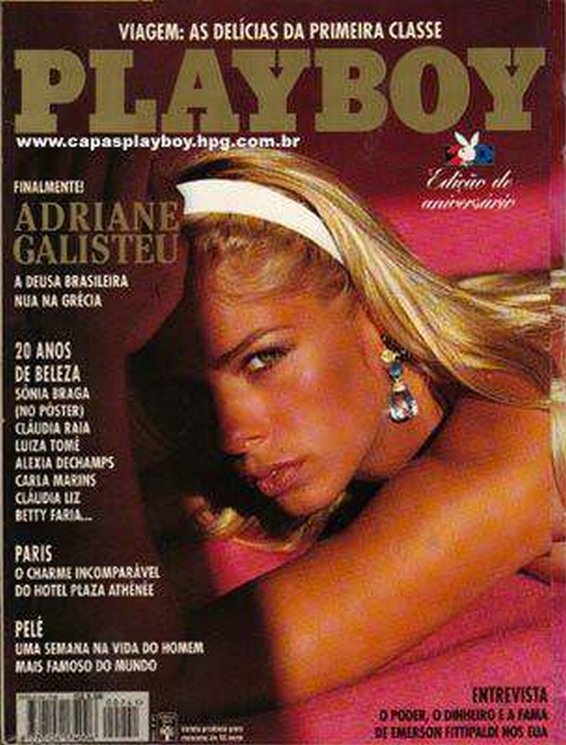Playboy Adriane Galisteu 1995 1