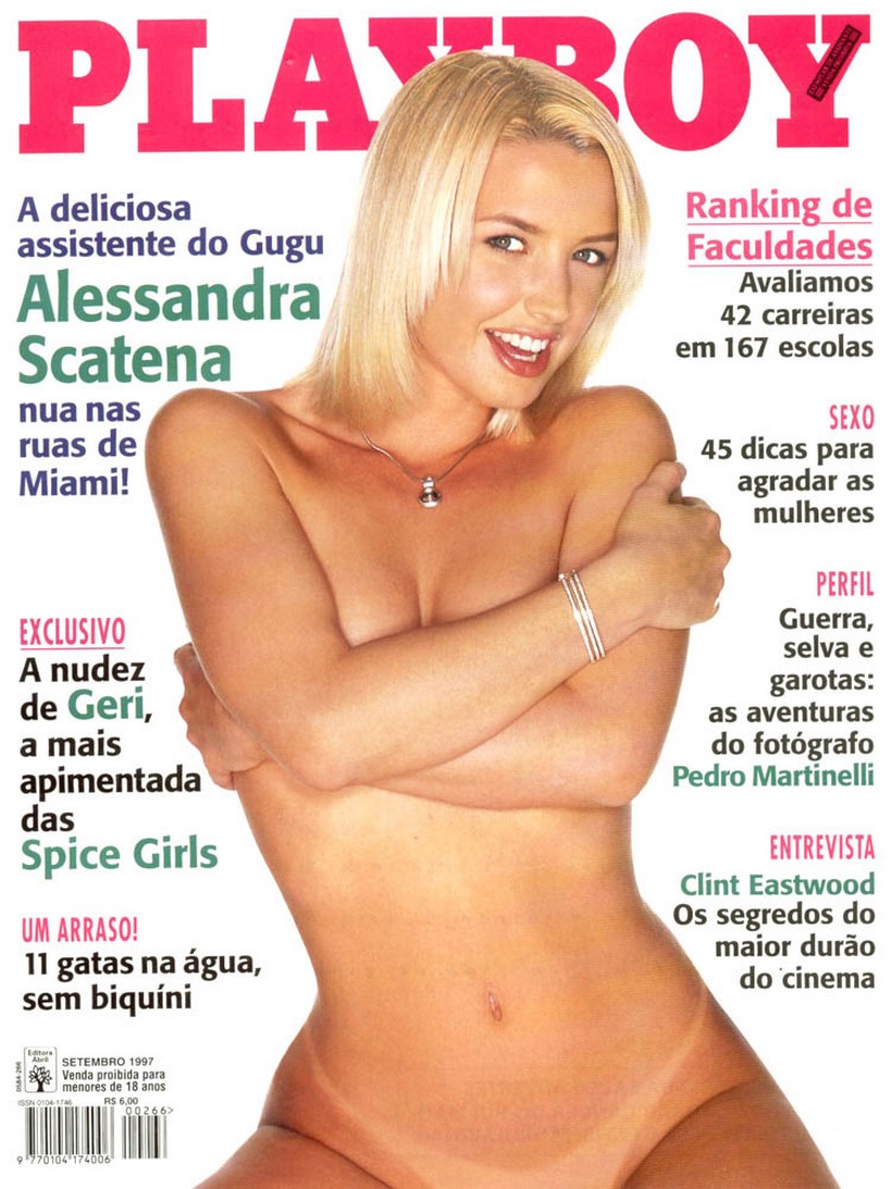 Alessandra Scatena nua e deslumbrante na Playboy de setembro de 1997 Alessandra Scatena nua e deslumbrante na Playboy de setembro de 1997